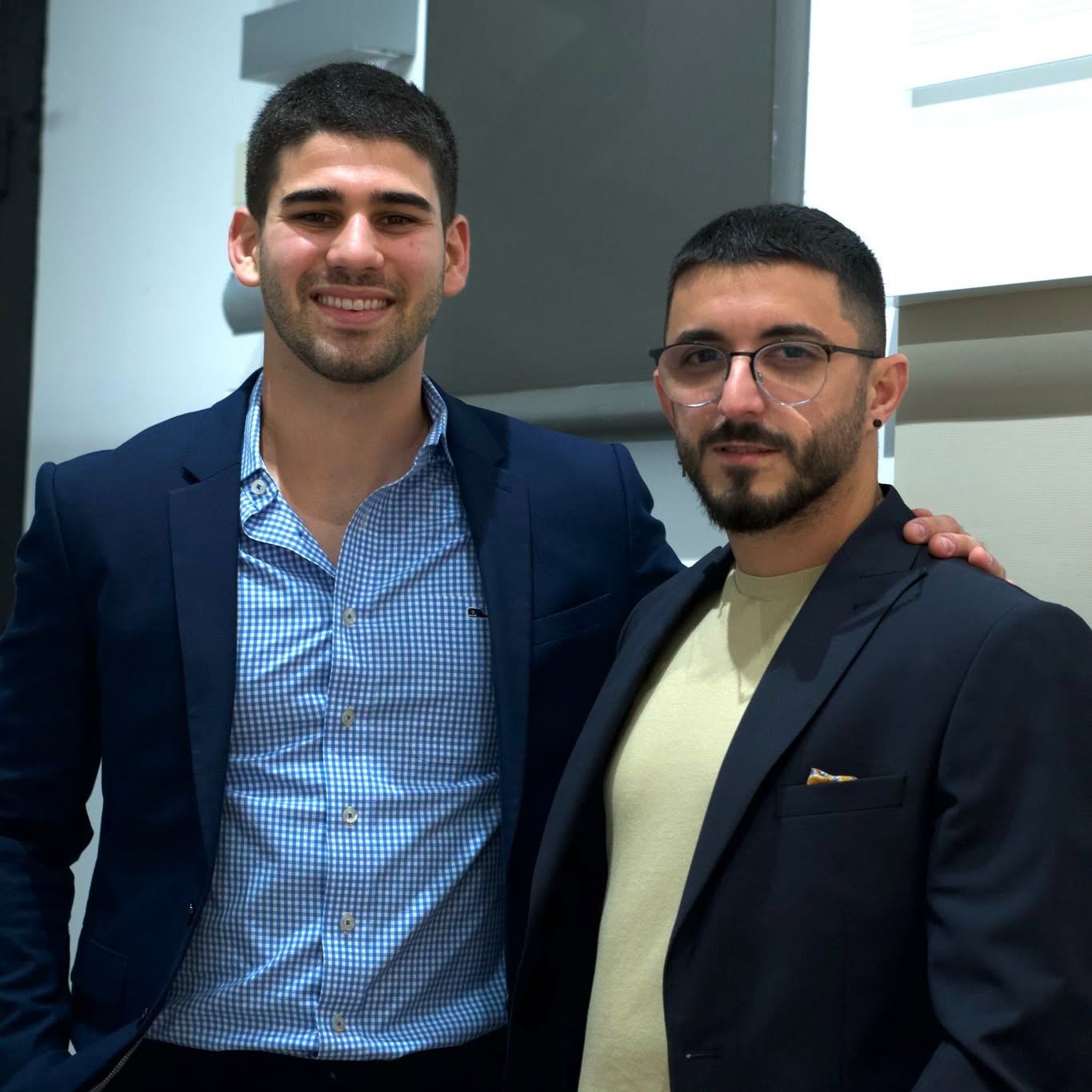 Carlos Perez-Oliva and Carlos Brito, founders of BOI Blinds & Drapes